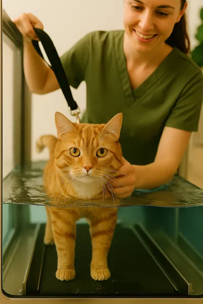 Post-Operative Rehabilitation bei Tieren