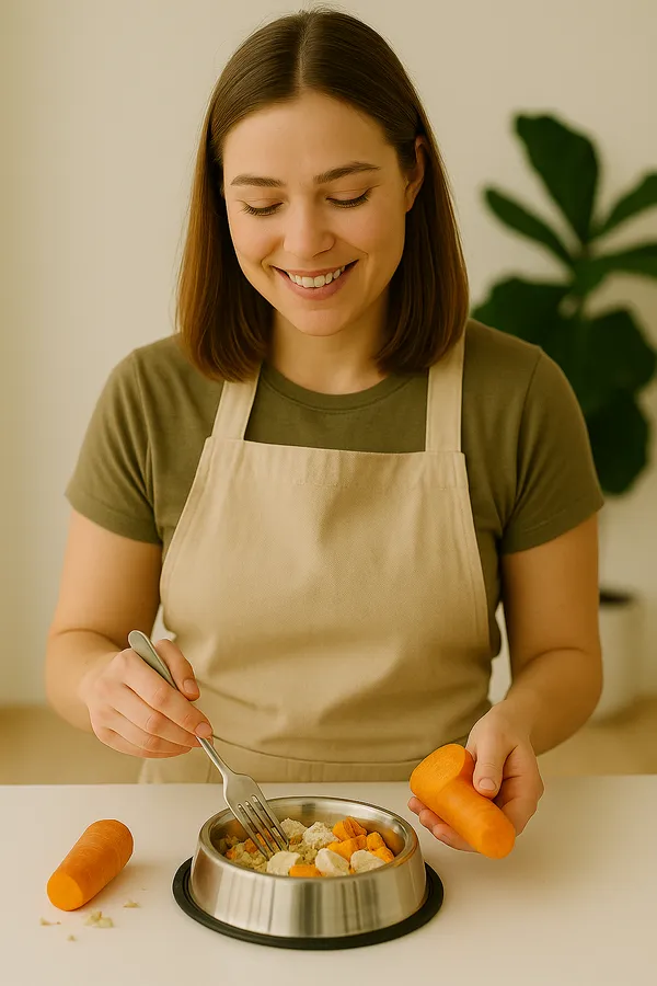 Tierarzt berät über Ernährung