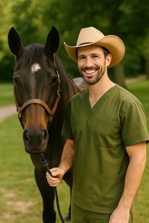 Portrait von Dr. Martin Hermann, Tierarzt für Schmerztherapie und Rehabilitation bei Fellfreunde am Rhein